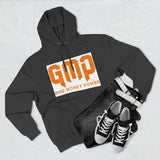GMP "God Money Power" Hoodie — Bold Orange Streetwear Fleece