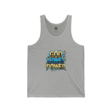 God Money Power Tank Top — Bold Graphic Faith & Hustle Sleeveless Tee