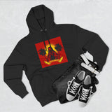 Reggae Sunset Hoodie — Palm Tree Rasta Graphic Fleece