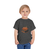 Toddler Tee — Pumpkin 'GMP God Money Power' Halloween Graphic