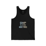 Money Power Tank Top — 'GMP GOD' Bold Text Graphic Tank