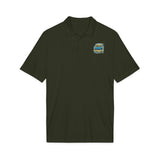 God is My Power Polo Shirt — Faith-Based Graphic Performance Polo