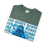 God Money Power Graphic T-Shirt