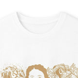 Long Sleeve Tee — Retro Roc Maroon Portrait Graphic