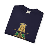God Money Power T-Shirt — Angel, Stacks of Cash Graphic Tee