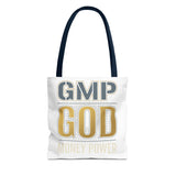 GMP GOD Tote Bag — Money Power Graphic Tote for Ambitious Entrepreneurs