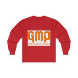 GMP (God Money Power) Long Sleeve Tee — Bold Faith & Prosperity Graphic Shirt