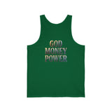 God Money Power Tank Top — Faith & Prosperity Graphic Tank