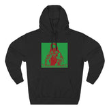 Jesus 'Keep Moving Forward' Hoodie — Retro Red & Green Graphic Pullover