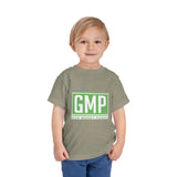 Toddler Tee — GMP (God Money Power) Green Logo Kids Shirt