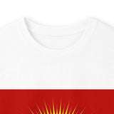 Long Sleeve Tee — 'God, Money, Power' Retro Palm Graphic