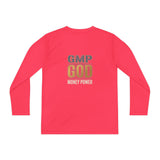 Youth Long Sleeve Tee — GMP GOD Money Power Graphic