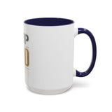 GMP GOD Money Power Accent Coffee Mug — Motivational Office Gift (11/15oz)