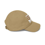God Money Power Dad Cap — White Embroidered Baseball Hat
