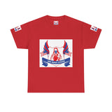 Patriotic 'God Money Power' Tee — Americana Flag Graphic T-Shirt