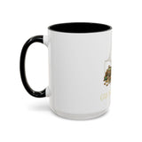 Magic & Wealth Accent Coffee Mug — "Gold Money Power" Alchemy Design (11/15 oz)