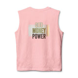 God Money Power Muscle Tank — Faith & Hustle Graphic Tank Top