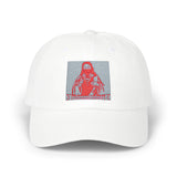 Classic Dad Cap — Red Madonna Icon Baseball Hat