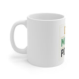 God Money Power Mug — Inspirational Faith & Prosperity Ceramic Coffee Cup (11oz)