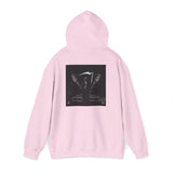 Angel Of Death Hoodie — Gothic Black & White Graphic Sweatshirt