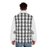 God Money Power Puffer Jacket — Graphic All-Over Print Jacket