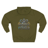 God Money Power Hoodie — Graphic Faith & Hustle Pullover