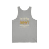 Faith & Hustle Tank Top — "Put GOD First, Hustle For The MONEY, Put Yourself In POWER" Motivational Christian Tank