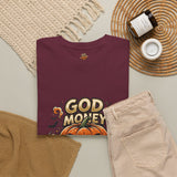 God Money Power- Pumpkin Halloween T-Shirt