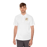 God Money Power Pyramid Polo — Men's Spiritual Graphic Sport Polo
