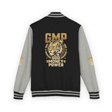 Letterman Jacket — GMP Gold Money Power Rose Varsity Jacket