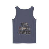 God Money Power Tank Top — GMP Faith & Prosperity Graphic Tank