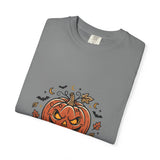 Halloween Pumpkin Graphic Tee — GMP God Money Power Retro Design