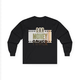 God Money Power Long Sleeve Tee