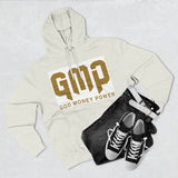 GMP Hoodie — "God Money Power" Bold Gold Graphic Fleece Pullover
