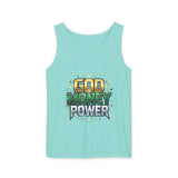 God Money Power Tank Top — Bold Faith & Hustle Graphic Tank