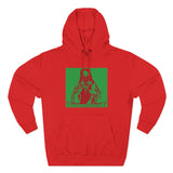 Jesus 'Keep Moving Forward' Hoodie — Retro Red & Green Graphic Pullover
