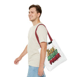 God Money Power Tote Bag — Bold Graphic Faith & Prosperity Statement Tote