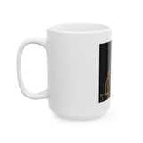 God Money Power Ceramic Mug – Gold Priest Illustration (11oz, 15oz)