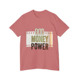 God Money Power T-Shirt — Faith & Success Graphic Tee