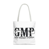 GMP "God Money Power" Graphic Tote Bag – Faith & Hustle Everyday Carry