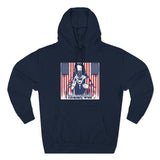 Patriotic 'God Money Power' Hoodie — Americana Flag Graphic Fleece Hoodie