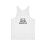 Money Power Tank Top — 'GMP GOD' Bold Text Graphic Tank