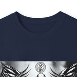 Angel Of Death Long Sleeve Tee — Dark Fantasy Angel & Serpent Graphic
