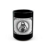 God Money Power Black Mug — Street Art Jesus Graphic Coffee Cup (11oz/15oz)