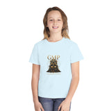 GMP 'Gold Money Power' Youth Tee — Regal Throne Graphic Kids T‑Shirt