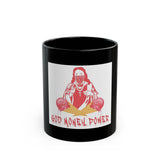 God Money Power Black Mug — Edgy Religious Graphic Coffee Cup (11oz/15oz)