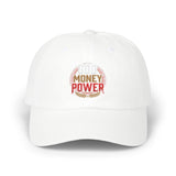 God Money Power Dad Cap – Black Embroidered Baseball Hat