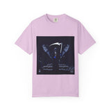Angel Of Death- Reaper Angel Graphic T-Shirt – Dark Gothic Scythe Design