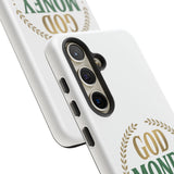 Phone Case — "God Money Power" Inspirational Religious Design