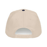 Mid Profile Baseball Cap — Minimalist Crown, Book & Sun Embroidery Cap